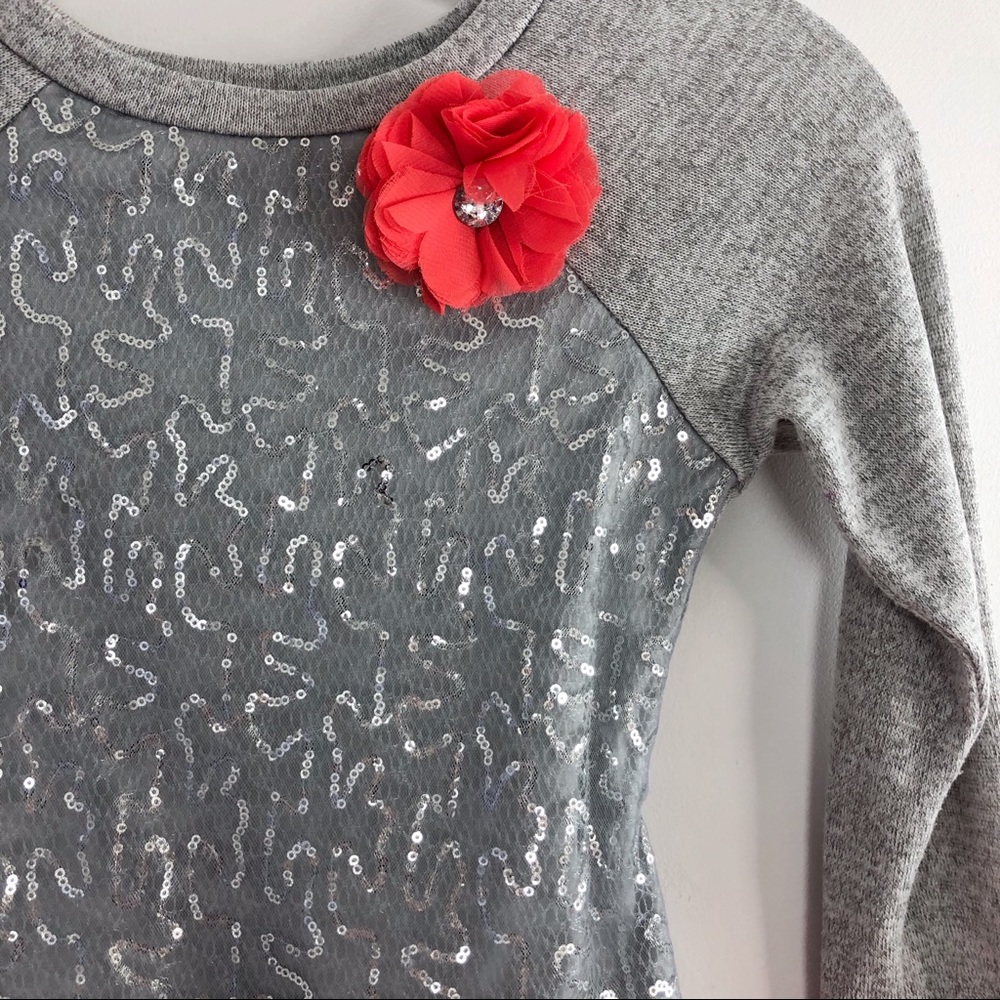 Drop Waist Sequined Dress - Picture 2 of 3